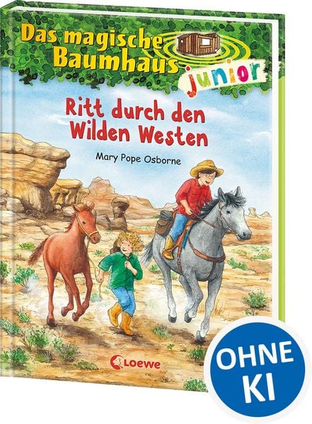 Produktbild: Das magische Baumhaus junior (Band 10) - Ritt durch den Wilden Westen