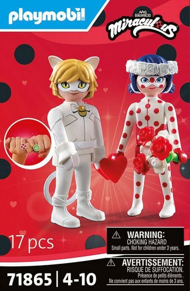 Produktbild: playmobil Ladybugs & Cat Noirs Hochzeitstraum Miraculous