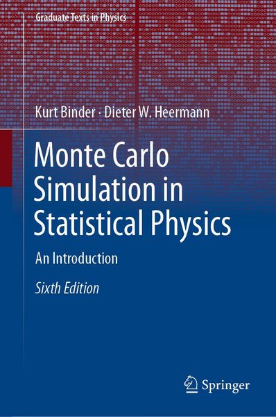 Produktbild: Monte Carlo Simulation in Statistical Physics