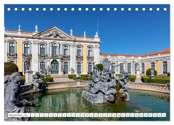 Produktbild: Portugal, der bunte S&uuml;den Europas (Tischkalender 2026 DIN A5 quer), CALVENDO Monatskalender