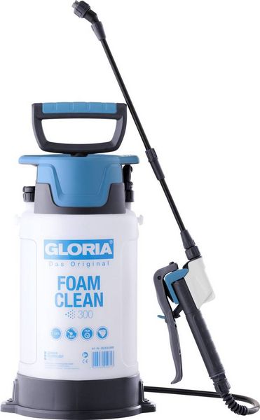 Gloria Haus und Garten 003430.0000 FOAMCLEAN 300 Drucksprüher 3l