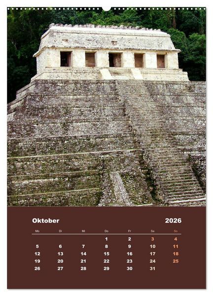 Produktbild: Klassisches Mexiko (hochwertiger Premium Wandkalender 2026 DIN A2 hoch), Kunstdruck in Hochglanz