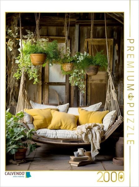 Produktbild: CALVENDO Puzzle Abh&auml;ngen | 2000 Teile Lege-Gr&ouml;&szlig;e 90x67cm Foto-Puzzle f&uuml;r gl&uuml;ckliche Stunden