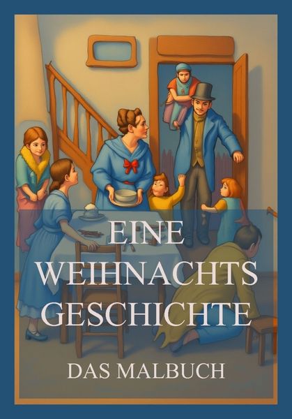 Produktbild: Eine Weihnachtsgeschichte - Das Malbuch