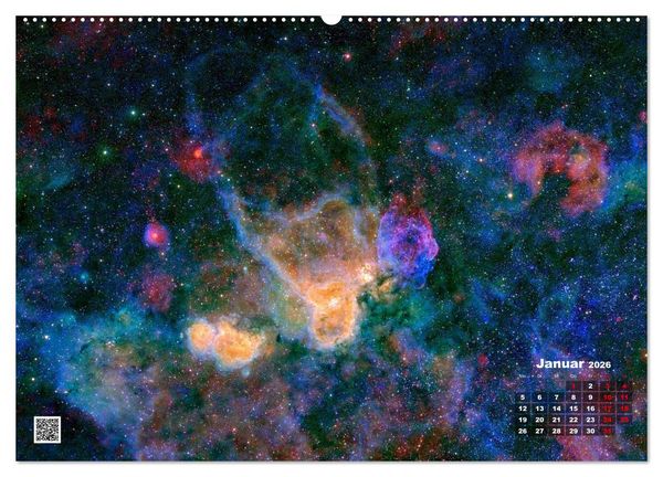 Produktbild: Neue Astrofotos von Stefan Ziegenbalg (hochwertiger Premium Wandkalender 2026 DIN A2 quer), Kunstdruck in Hochglanz