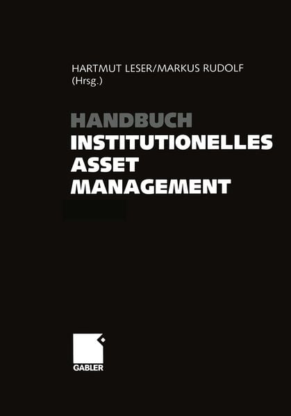 Produktbild: Handbuch Institutionelles Asset Management