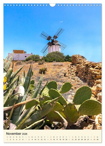 Produktbild: FUERTEVENTURA Bezaubernde Kanareninsel (Wandkalender 2026 DIN A3 hoch), CALVENDO Monatskalender
