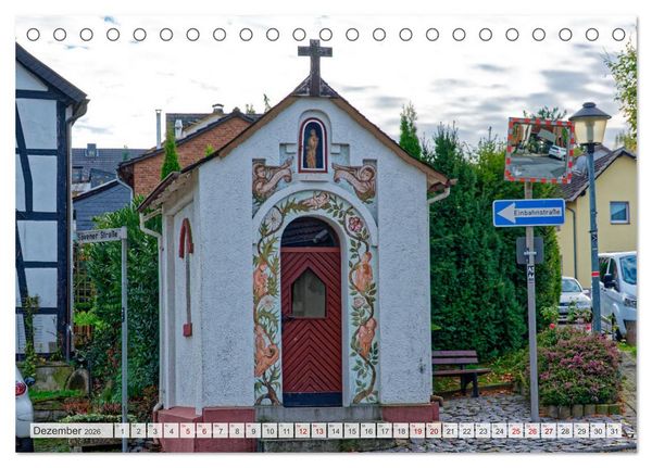Produktbild: Hennef - Stadt der 100 D&ouml;rfer (Tischkalender 2026 DIN A5 quer), CALVENDO Monatskalender