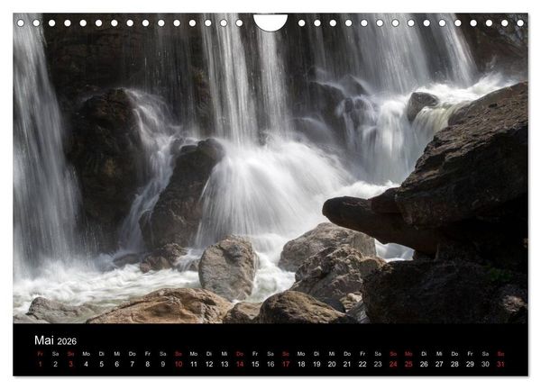 Produktbild: Kuhflucht Wasserf&auml;lle bei Farchant (Wandkalender 2026 DIN A4 quer), CALVENDO Monatskalender