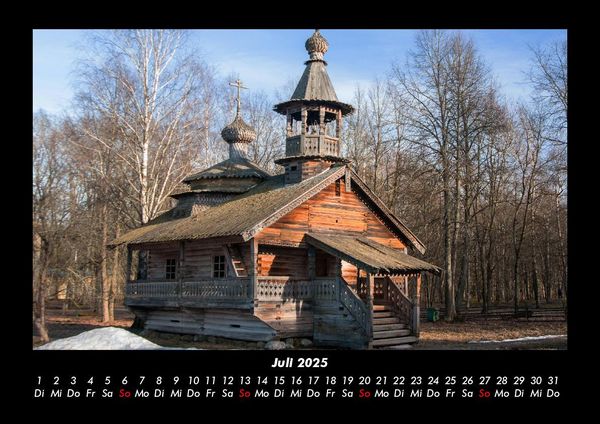 Produktbild: Religi&ouml;se Architektur 2025 Fotokalender DIN A3