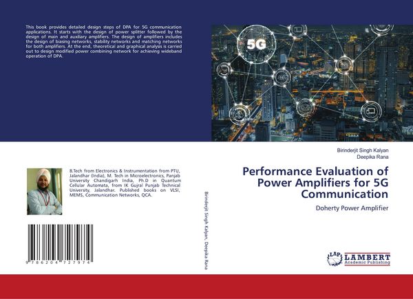Produktbild: Performance Evaluation of Power Amplifiers for 5G Communication