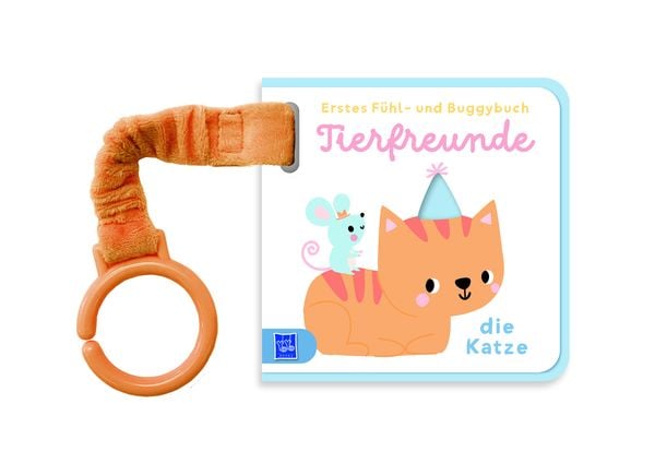 Produktbild: Erstes F&uuml;hl- und Buggybuch: Tierfreunde