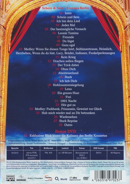 Produktbild: Pur - Schein & Sein/Live aus Berlin [2 DVDs]