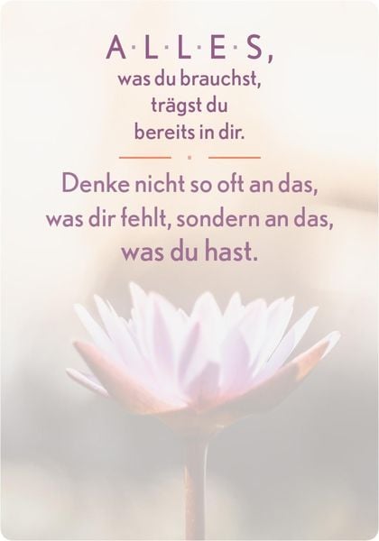 Produktbild: Gl&uuml;cksmantras f&uuml;r Alltagsheldinnen