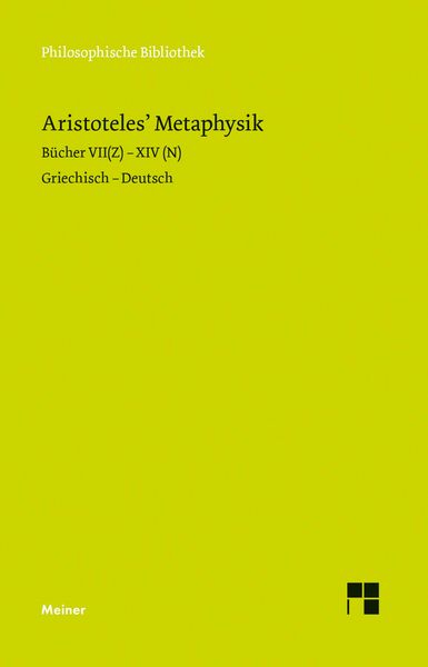 Produktbild: Metaphysik. Zweiter Halbband