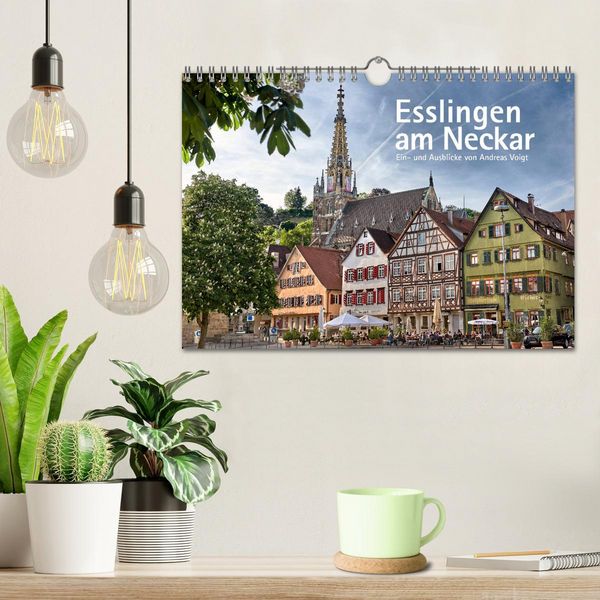 Produktbild: Esslingen am Neckar. Ein- und Ausblicke von Andreas Voigt (Wandkalender 2026 DIN A4 quer), CALVENDO Monatskalender