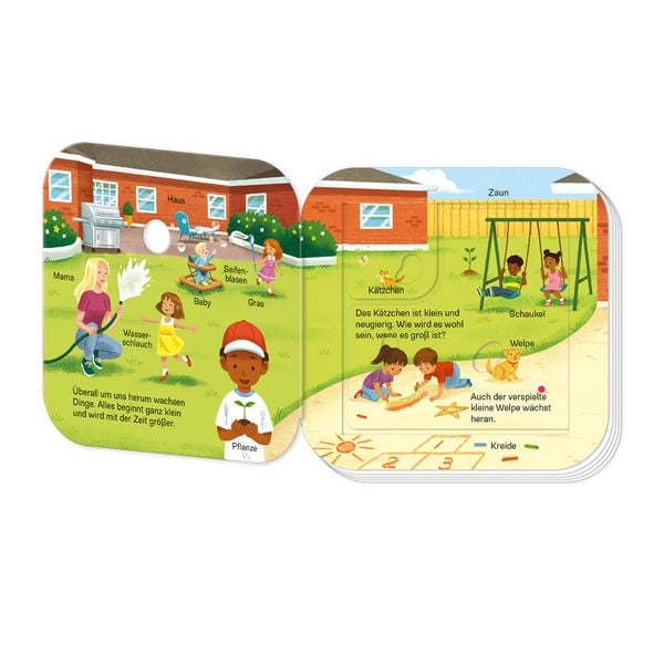 Produktbild: TR&Ouml;TSCH - Pappenbuch mit Klappen Mein erstes Klappenbuch Aus klein wird gro&szlig;