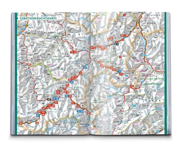 Produktbild: KOMPASS Wanderführer Engadin und Südbünden, 60 Touren mit Extra-Tourenkarte
