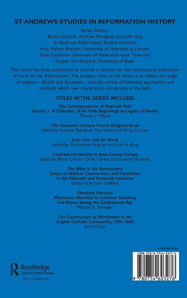 Produktbild: The Correspondence of Reginald Pole