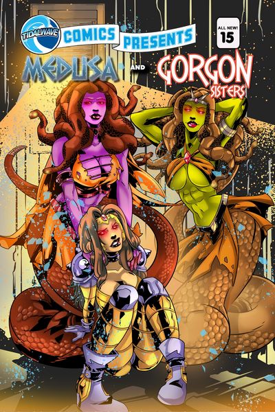Produktbild: TidalWave Comics Presents #15: Medusa and the Gorgon Sisters