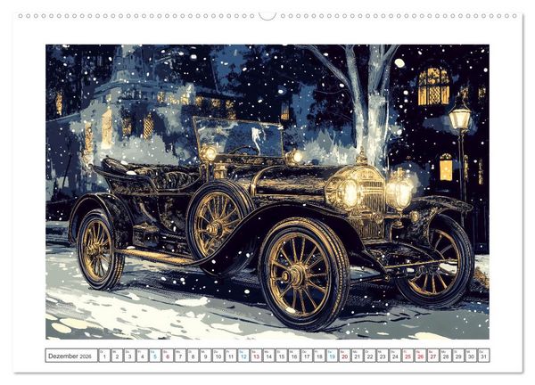 Produktbild: Eleganz auf R&auml;dern (hochwertiger Premium Wandkalender 2026 DIN A2 quer), Kunstdruck in Hochglanz