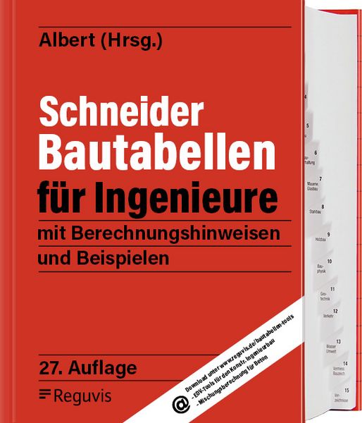 Produktbild: Schneider - Bautabellen f&uuml;r Ingenieure
