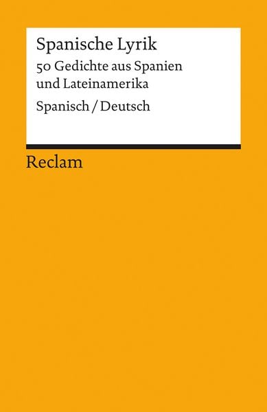 Produktbild: Spanische Lyrik