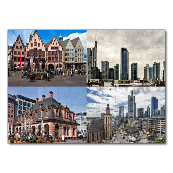 Produktbild: Lais Puzzle Collage Frankfurt 500 Teile