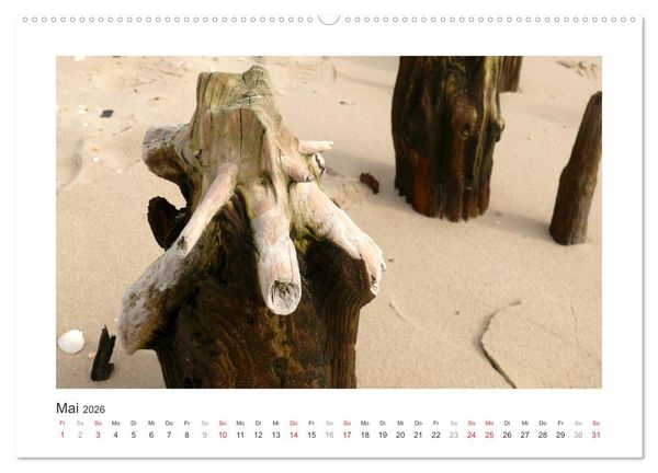 Produktbild: Wangerooge. Der Charme des Ostanlegers (hochwertiger Premium Wandkalender 2026 DIN A2 quer), Kunstdruck in Hochglanz