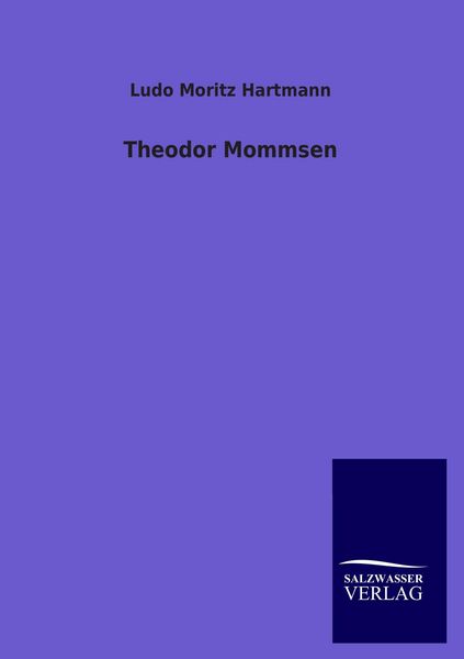 Produktbild: Theodor Mommsen