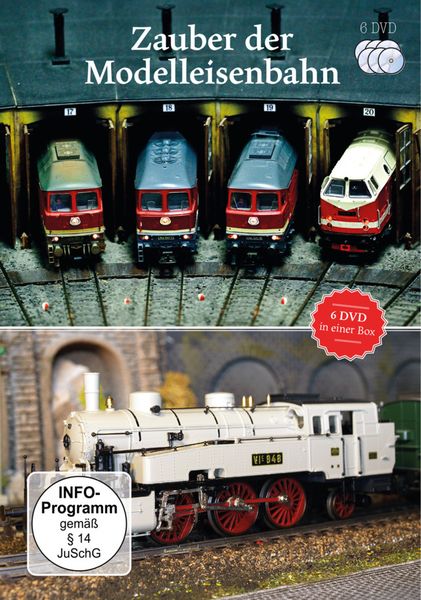 Produktbild: Zauber der Modelleisenbahn,6 DVD