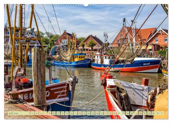 Produktbild: Reise an die Nordsee - Neuharlingersiel (hochwertiger Premium Wandkalender 2026 DIN A2 quer), Kunstdruck in Hochglanz