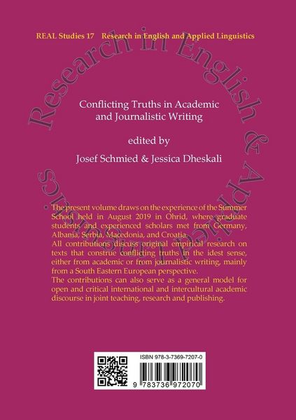 Produktbild: Conflicting Truths in Academic and Journalistic Writing