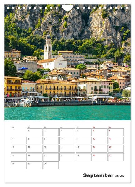 Produktbild: Limone sul Garda - Urlaubsplaner (Wandkalender 2026 DIN A4 hoch), CALVENDO Monatskalender