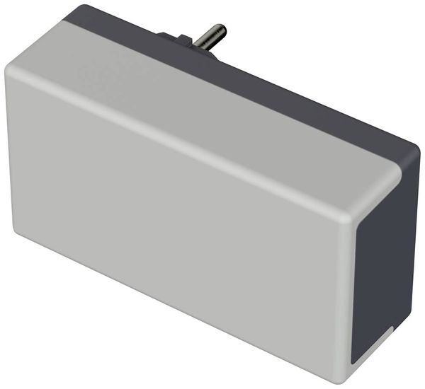 Bopla ELETEC SE 430 E/CEE Stecker-Gehäuse 120 x 65 x 40  ABS, Polycarbonat Lichtgrau, Graphitgrau 1 St.