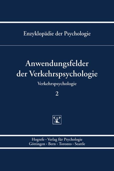 Produktbild: Anwendungsfelder der Verkehrspsychologie