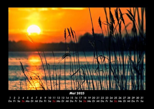 Produktbild: Die Seen der Erde 2025 Fotokalender DIN A3