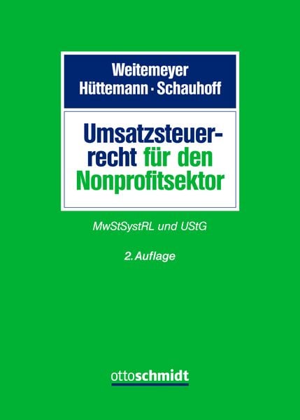 Produktbild: Umsatzsteuerrecht f&uuml;r den Nonprofitsektor