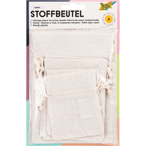 Produktbild: FOLIA&reg; Geschenkbeutel, natur