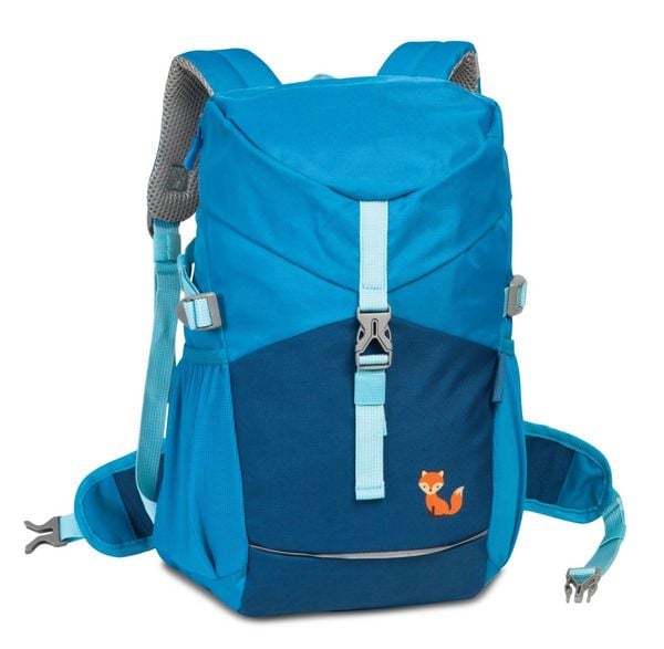 Produktbild: Fabrizio Gl&uuml;hw&uuml;rmchen Kinderrucksack, KIGA Kindergartenrucksack Mika, california-blau, 12 Liter