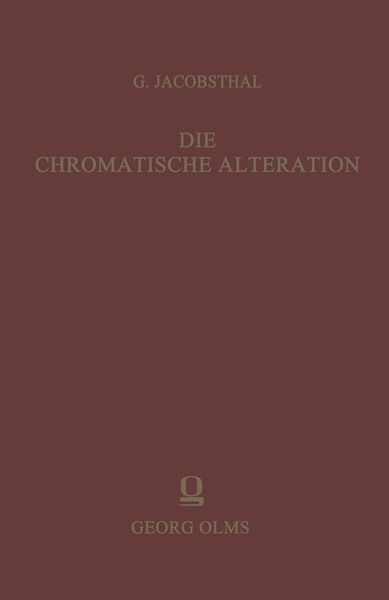 Produktbild: Die chromatische Alteration im liturgischen Gesang der abendl&auml;ndischen Kirche