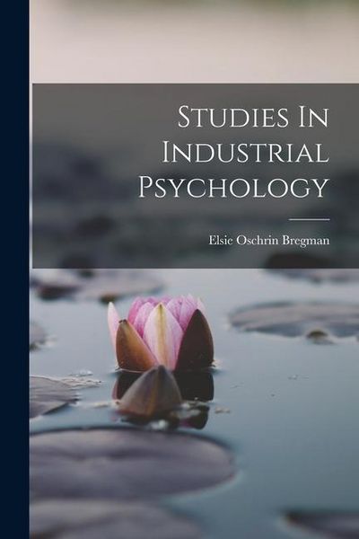 Produktbild: Studies In Industrial Psychology