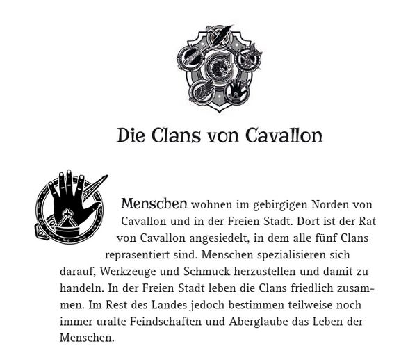 Produktbild: Clans von Cavallon (2). Der Fluch des Ozeans