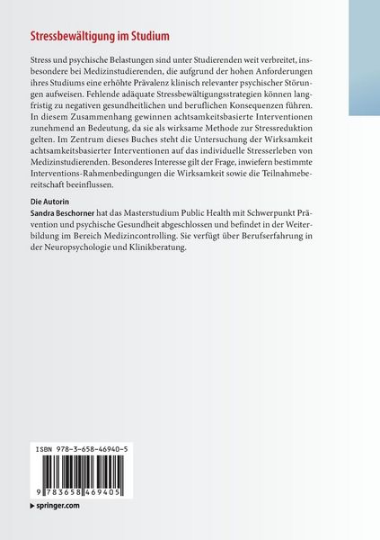 Produktbild: Stressbew&auml;ltigung im Studium
