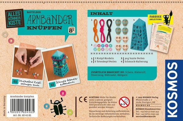 Produktbild: Armb&auml;nder kn&uuml;pfen