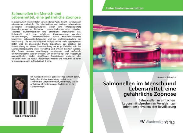 Produktbild: Salmonellen im Mensch und Lebensmittel, eine gef&auml;hrliche Zoonose