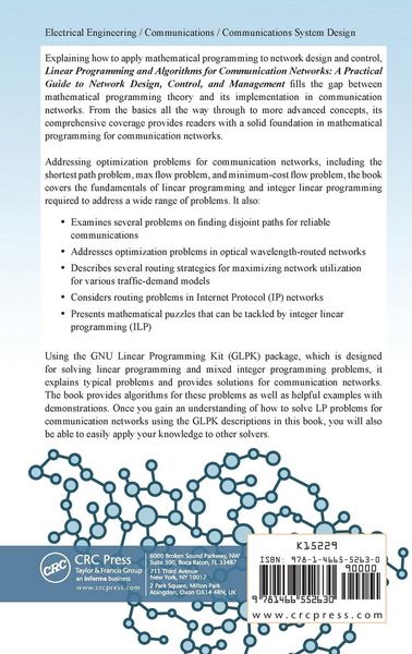 Produktbild: Linear Programming and Algorithms for Communication Networks