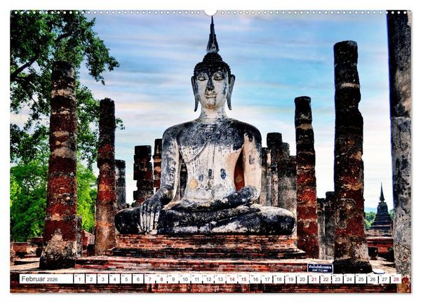 Produktbild: Thailand (Ralf Kretschmer) (hochwertiger Premium Wandkalender 2026 DIN A2 quer), Kunstdruck in Hochglanz