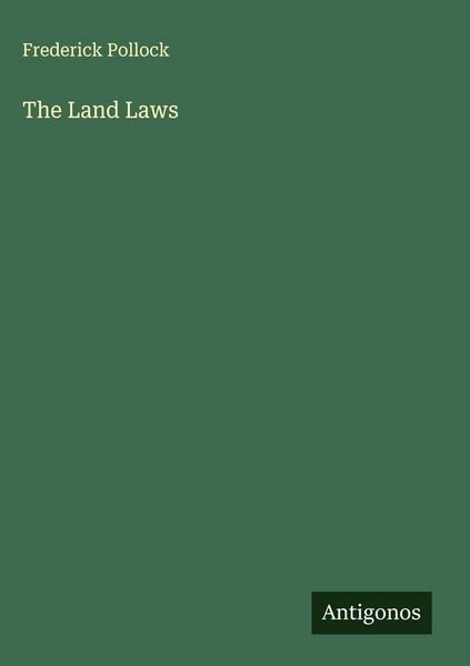 Produktbild: The Land Laws