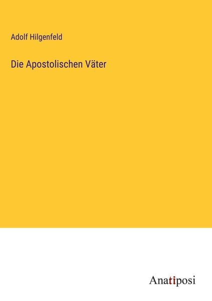Produktbild: Die Apostolischen V&auml;ter